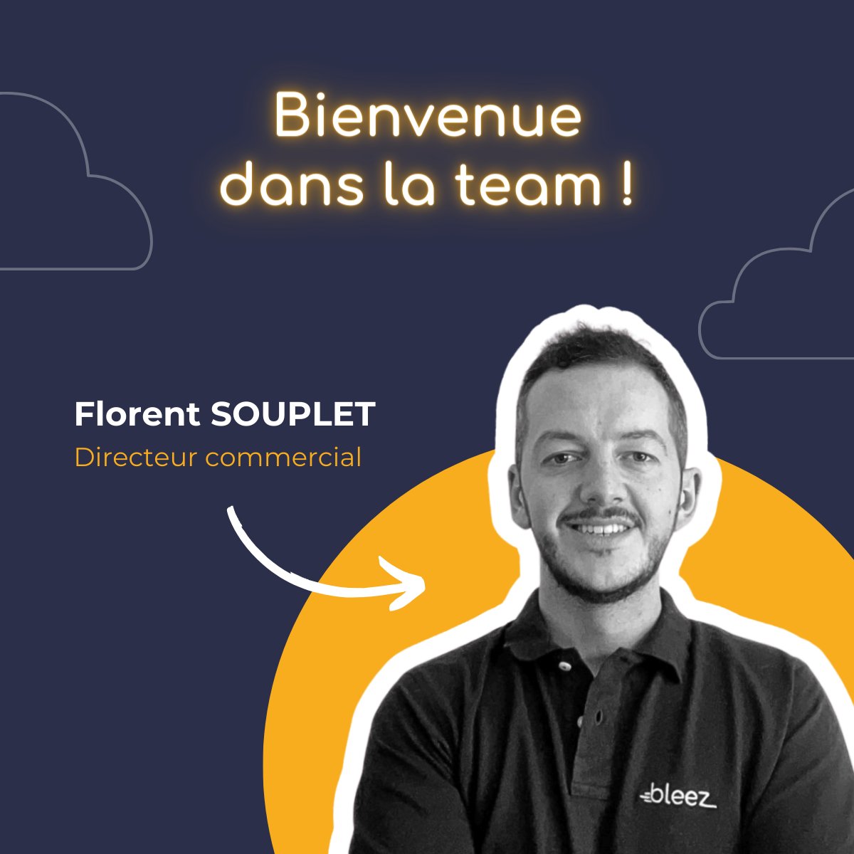 🎉 Nous sommes ravis d'accueillir Florent Souplet au sein de l'équipe Bleez au poste de Directeur Commercial ! 🚀

Bienvenue à bord, Florent ! 🌟 

#NouvelleRecrue #TeamBleez #Compta #Job