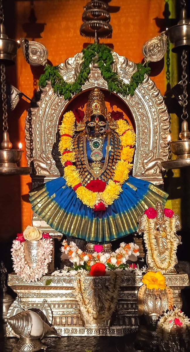 HRR018's tweet photo. Today's Alankara of Kadiyali Shri Mahisha Mardhini..🙏 https://t.co/Ur4zXHNhsM