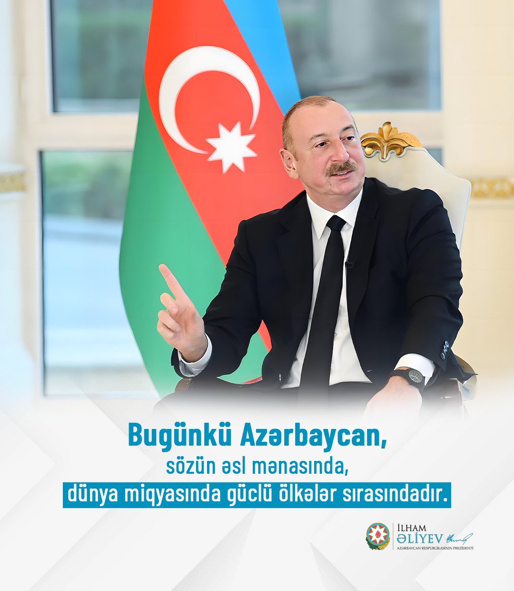 İlham Əliyev (@azpresident) on Twitter photo 
