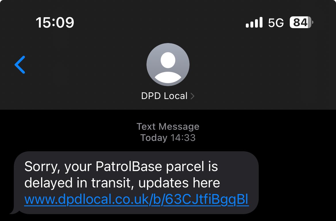 jakegoodes's tweet photo. @Geopost_news And again, DPD are a joke https://t.co/hnIa2A3CF1