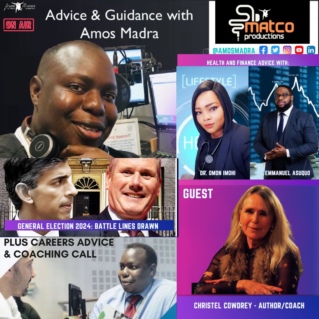 📻 Check out the advice &amp; Guidance Show on Mixcloud. Follow the link below to listen ⬇️

mixcloud.com/AmosMadra/advi…

✨ My guest today is author <a href="/kitte777/">Christel Cowdrey</a> Christel Holst-Sande Cowdrey Frsa ✍️ 📕 

#TheAmosMadraShow #Radio #Mixcloud