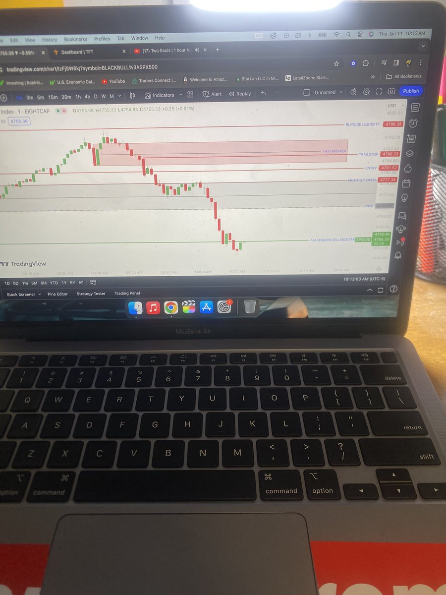Jakeragxz's tweet photo. 2% on the account with one trade also my first trade on the account.  GOD IS GOOD🙏🏽.  I LOVE THURSDAYS AND BREAKERS @I_Am_The_ICT https://t.co/dnsRyNS6rX