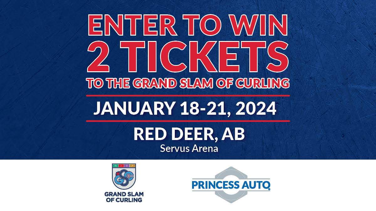 Show your support for @teamcarruthers & @TeamMcEwen live and in person at the Co-op Canadian Open in Red Deer! 🥌 We’re giving away 2 tickets to 1 lucky #curling fan, so hurry hard and enter now 👉prnc.es/3D4vTRV #GSOC