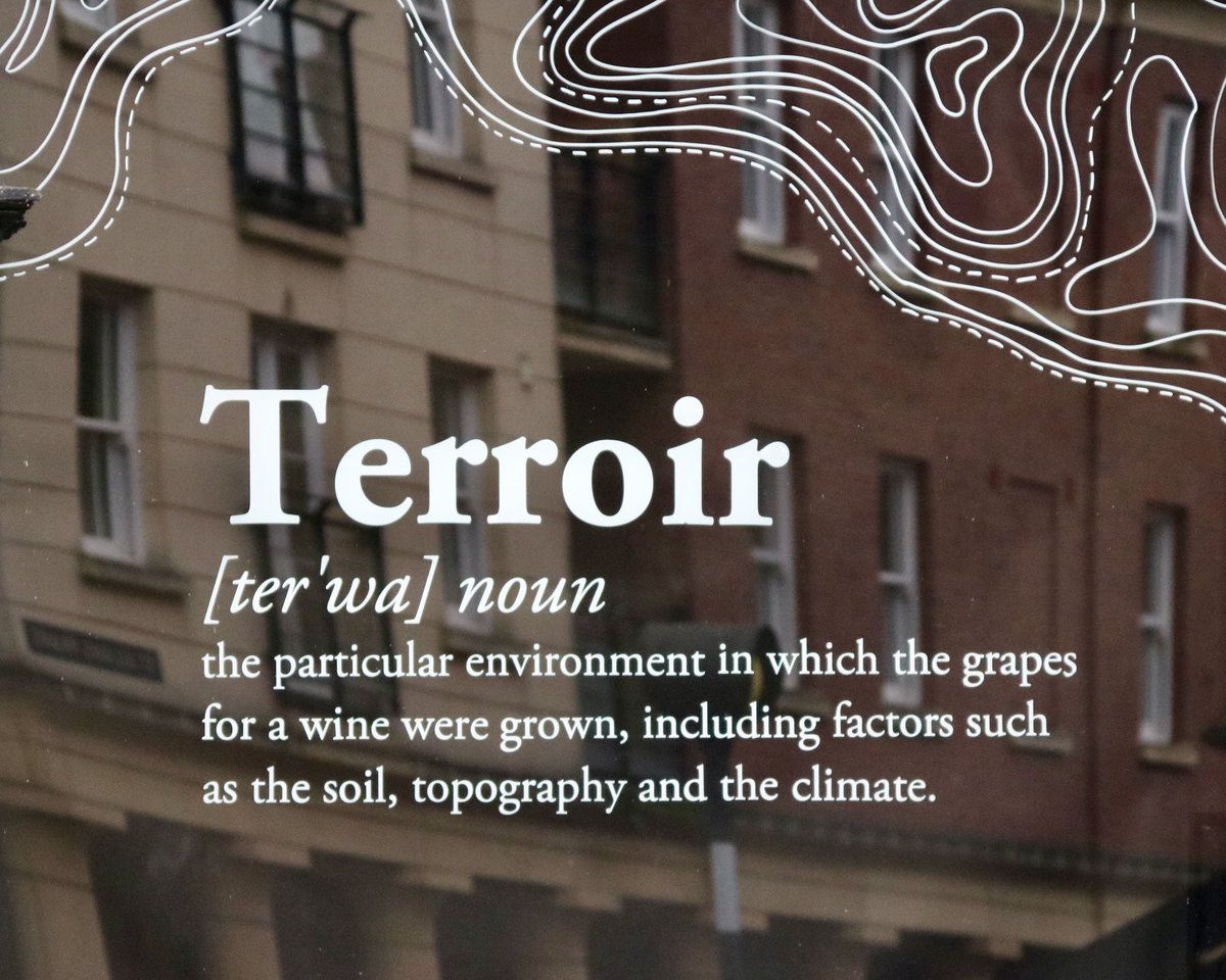 There are many factors that make a wine unique, perhaps most intriguing is ‘terroir’ - a concept that is difficult to define and can encompass everything from philosophy to ecology. Our interpretation is featured in our newest HQ window display: Terroir