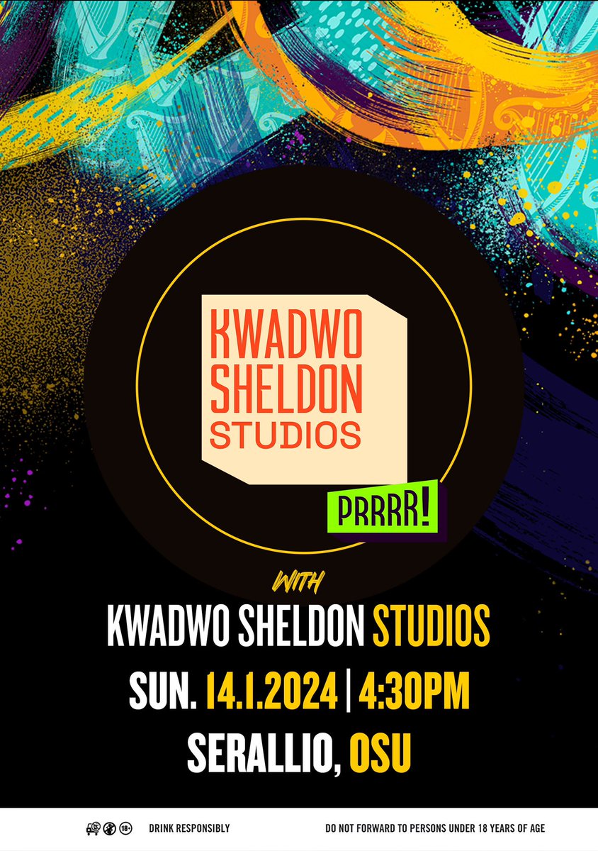 GUINNESS x KSS !! <a href="/serallio/">serallio</a> this Sunday for AFCON 🇬🇭🇬🇭