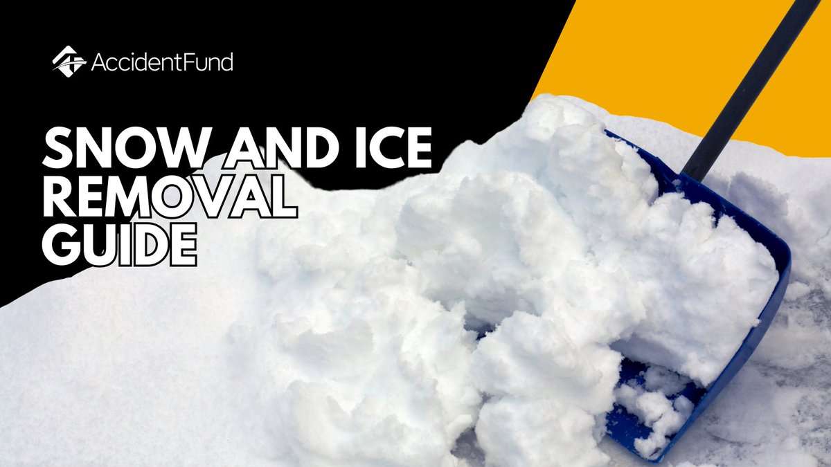 Major winter storms are here, bringing heavy snow and freezing rain. Share our Snow and Ice Removal Guidebook to help businesses keep employees safe by preventing slips and falls. ow.ly/k0rf50QpZ3p