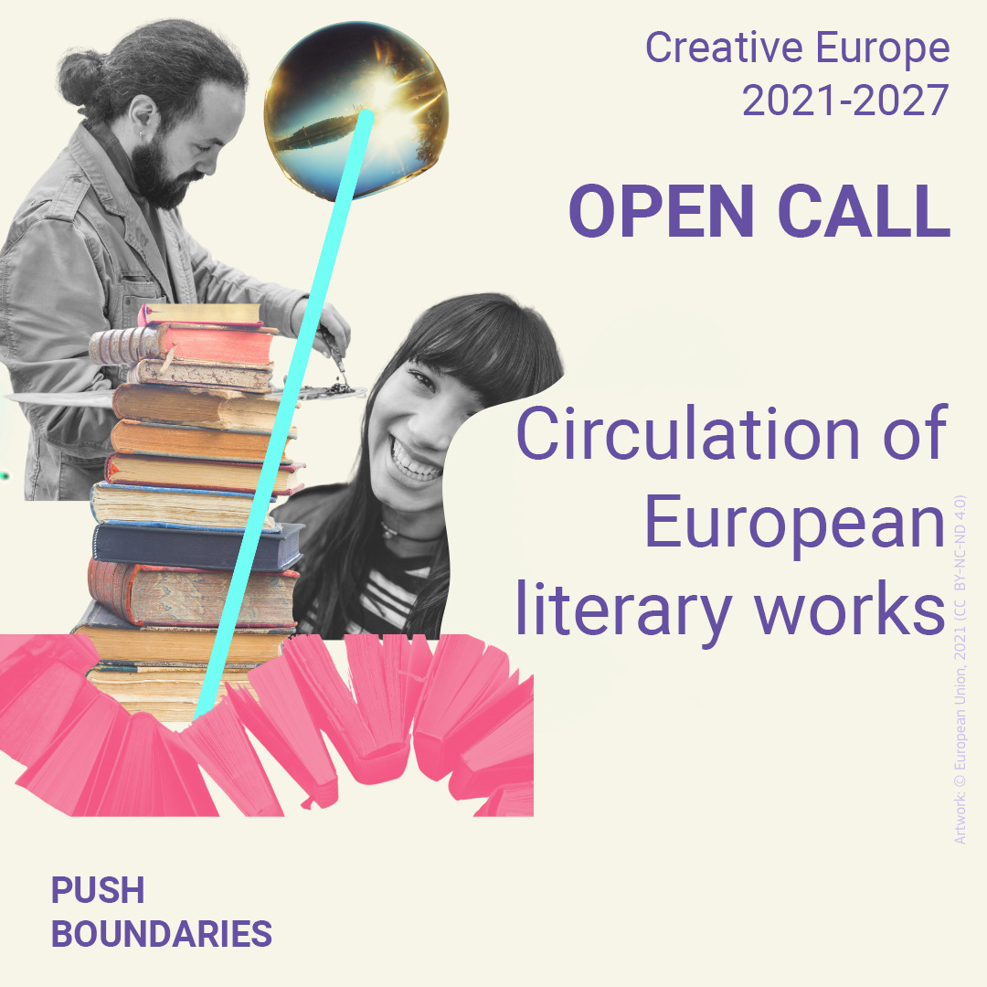 📚 A call “Apoio à Circulação de Obras Literárias” é a mais recente aberta, cujo deadline é 16/04/24

👉 A 01 e 05/02 há sessões presenciais sobre a call no Porto e em Lisboa

#europacriativaCULTURA #creativeeurope #obrasliterarias #CIEC #europacriativa #literatura #livros