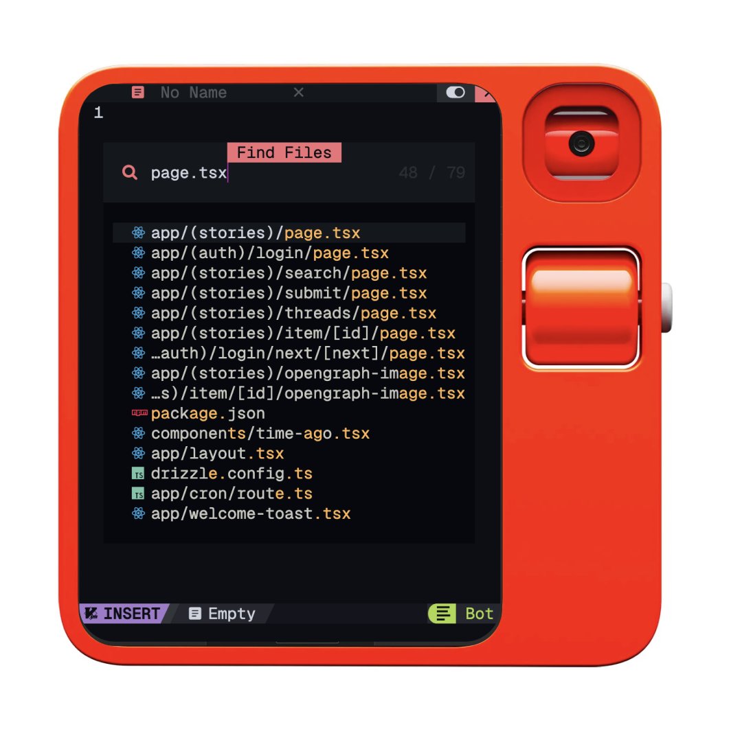 Introducing Neovim for your pocket. Edit and ship anything, anytime, anywhere.