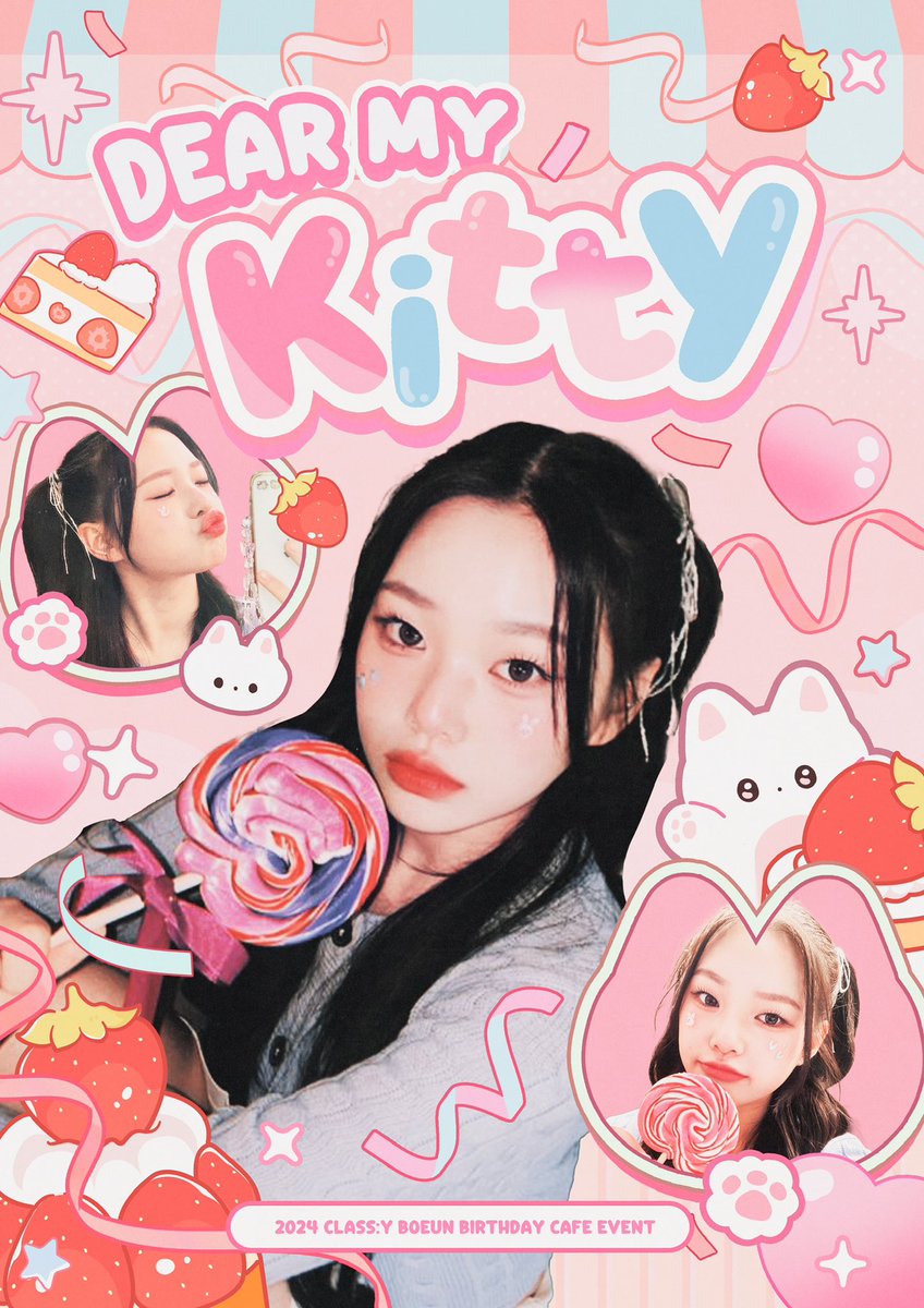bubblebbo's tweet photo. ʙᴏᴇᴜɴ ʙɪʀᴛʜᴅᴀʏ ᴄᴀғᴇ ᴇᴠᴇɴᴛ
🐱 ᴅᴇᴀʀ ᴍʏ ᴋɪᴛᴛʏ🐱 

사랑하는 보은이의 생일을 맞이하여 생일 카페 이벤트를 진행합니다

 🗓️𝟮𝟬𝟮𝟰.𝟬𝟮.𝟭𝟬 - 𝟬𝟮.𝟭𝟮
📍로얄마카롱 역삼점

#우리뽀야생일파티
#Dear_My_Kitty https://t.co/6VOWaBGT6y