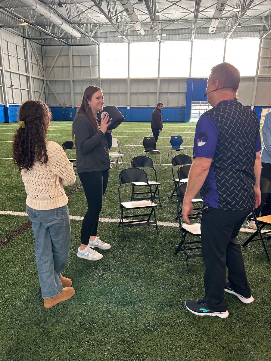 Craig Hillier putting on an outstanding Student-Athlete Leadership Workshop today! We appreciate our friends from Hampton, Mt. Lebo, Peters Twp and South Fayette for joining us!