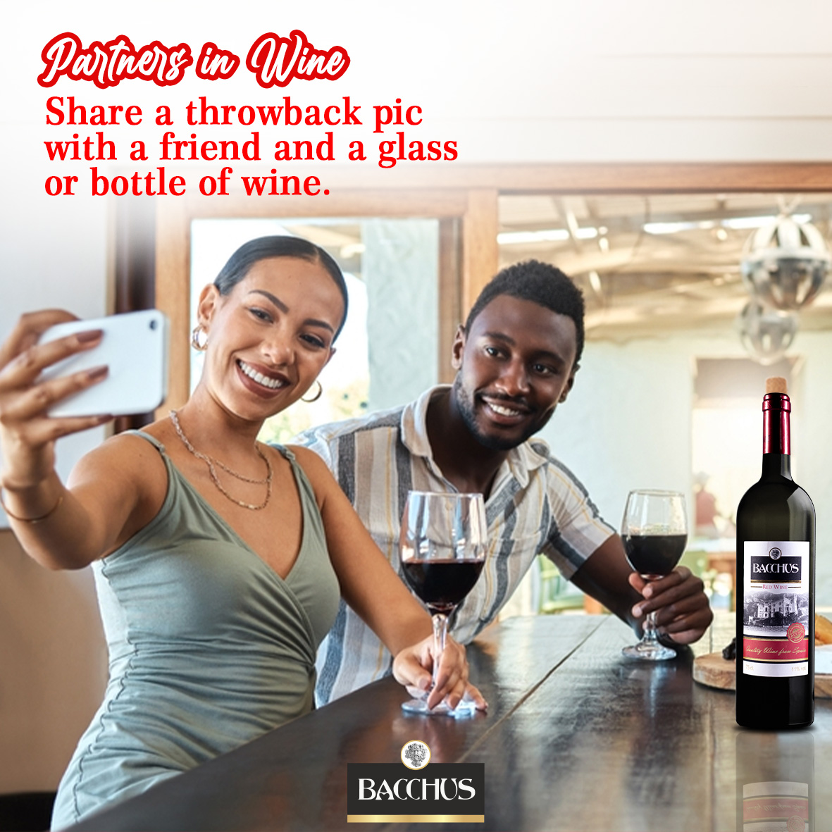Share your Bacchus moments with us via your story and tag us to win exciting prizes.

#BacchusWine #Vitality #Enjoyment #ForTheLoveOfWine #WineLover #ShareMomentsWithBacchus #ItsBacchusOclock