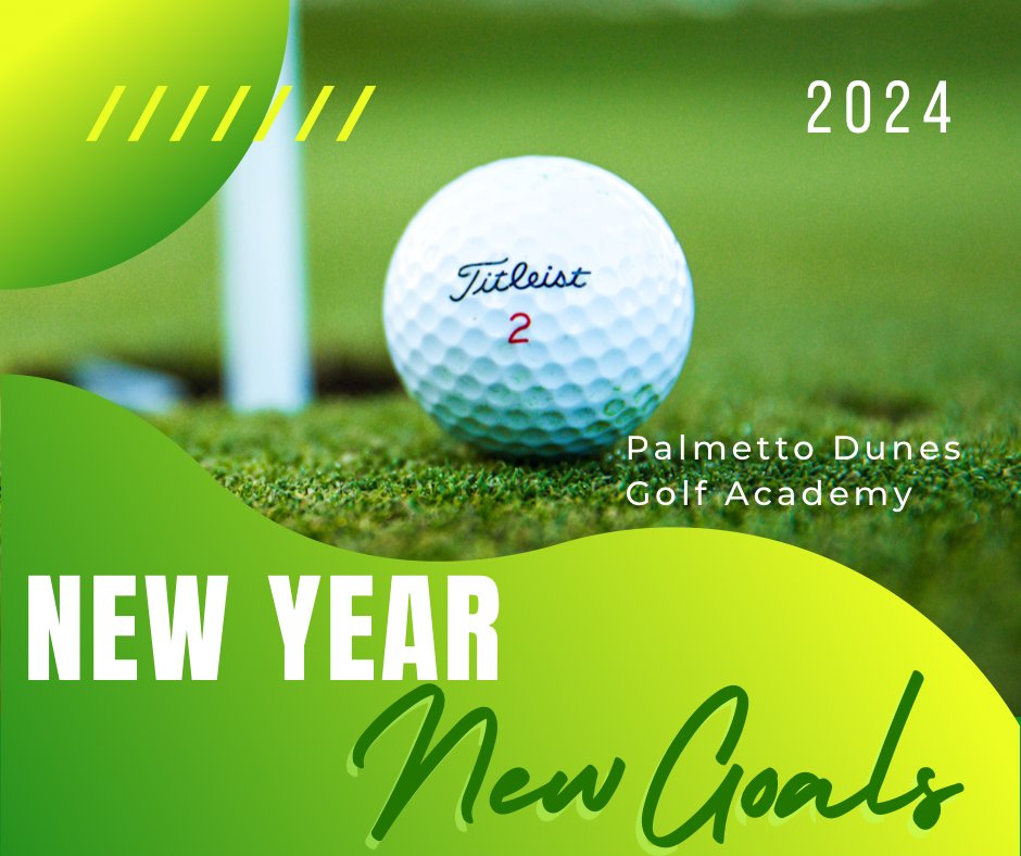 New year, new goals! Palmetto Dunes Golf Academy features lessons, clinics &amp; one-on-one instruction from PGA Tour professionals and professional instructors. All skill levels welcomed! ⛳️

To learn more about our Golf Academy lessons &amp; staff, visit bit.ly/3TRCsjl.
