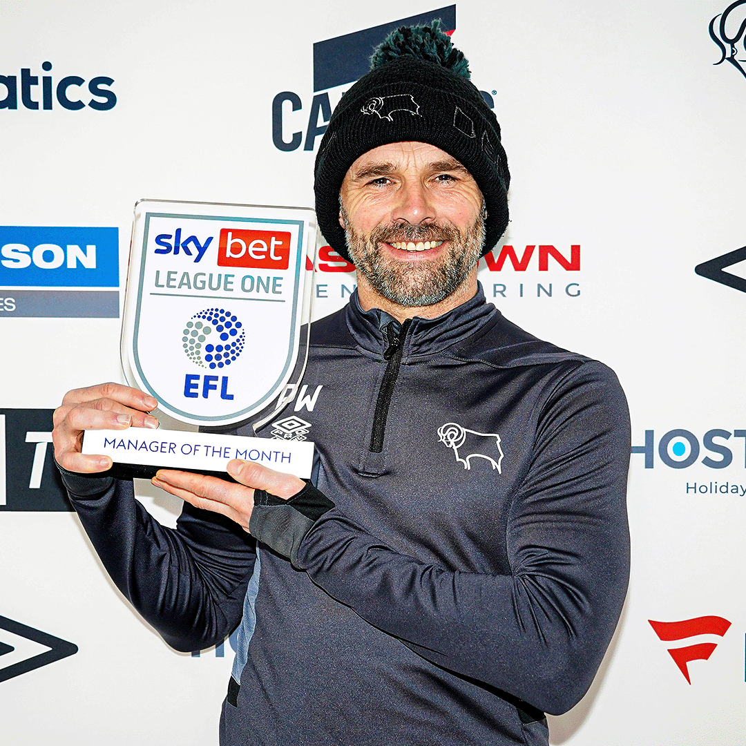 dcfcofficial's tweet photo. Paul Warne has been named @SkyBetLeagueOne's Manager of the Month for December! 🙌

Congratulations, boss! 👏

#DCFC #dcfcfans