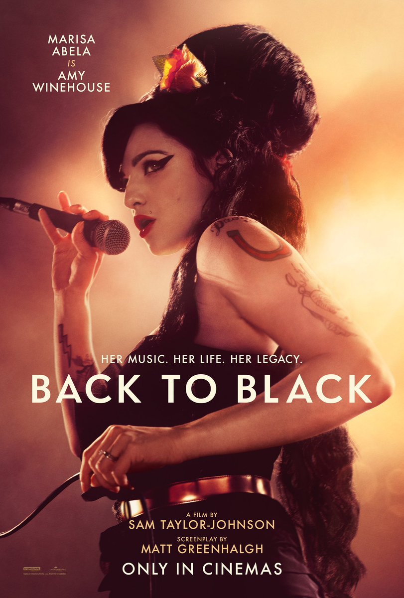 Unisymas's tweet photo. #Cine🍿 | Así luce el póster de #BackToBlack, película biográfica de #AmyWinehouse protagonizada por #MarisaAbela 😱💥
https://t.co/B0e4yjGmmG https://t.co/dgSjat7xrZ