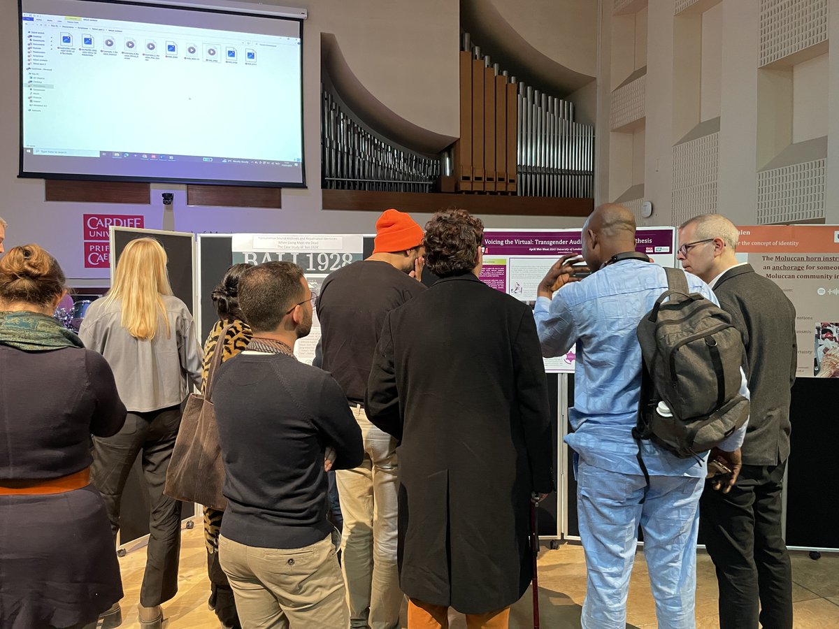 BFERMARSC's tweet photo. Thanks to April Wei-West and Iva Micanovic for their fascinating poster presentations and discussion this morning.
#RMAStudent @royalmusical @bfeadmin @cardiffunimusic https://t.co/zbjkfQCmNd