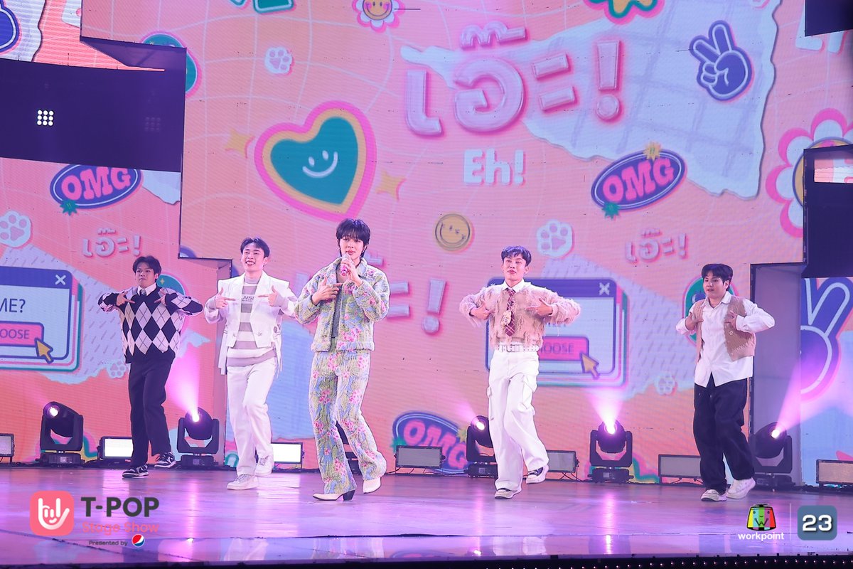 StageTpop's tweet photo. TpopStageShowpresentedbyPEPSI
#TpopStageShowpresentedbyPEPSIweek2 / 2024
✅NuNew Feat. Tan Lipta
🎤เอ๊ะ! (Eh!)
#tanlipproduced #DMDMUSIC #Nunew
ทางช่องเวิร์คพอยท์ 23
#Workpoint23 #Workpoint
📲 ดาวน์โหลด T-POP Application
iOS : https://t.co/1J4k9Ts6BO
Android : https://t.co/GcDdInHQ1N
