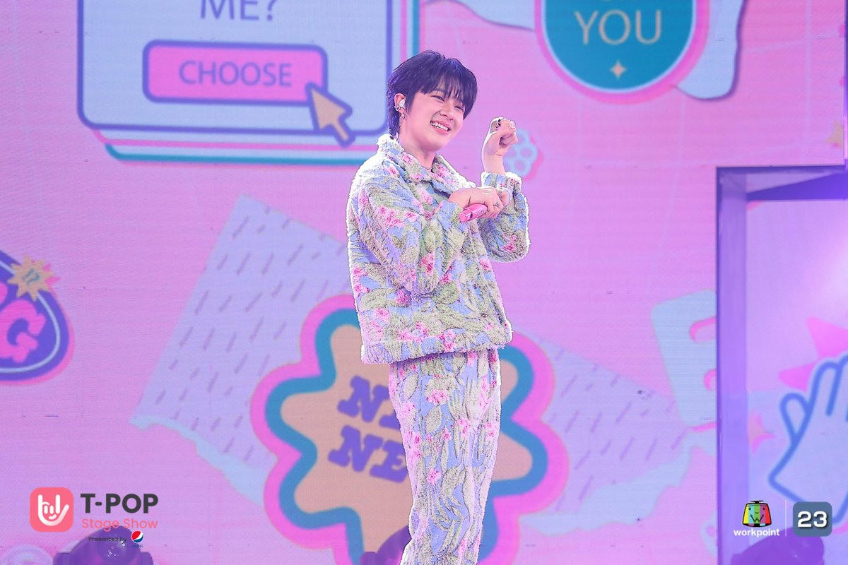 StageTpop's tweet photo. TpopStageShowpresentedbyPEPSI
#TpopStageShowpresentedbyPEPSIweek2 / 2024
✅NuNew Feat. Tan Lipta
🎤เอ๊ะ! (Eh!)
#tanlipproduced #DMDMUSIC #Nunew
ทางช่องเวิร์คพอยท์ 23
#Workpoint23 #Workpoint
📲 ดาวน์โหลด T-POP Application
iOS : https://t.co/1J4k9Ts6BO
Android : https://t.co/GcDdInHQ1N