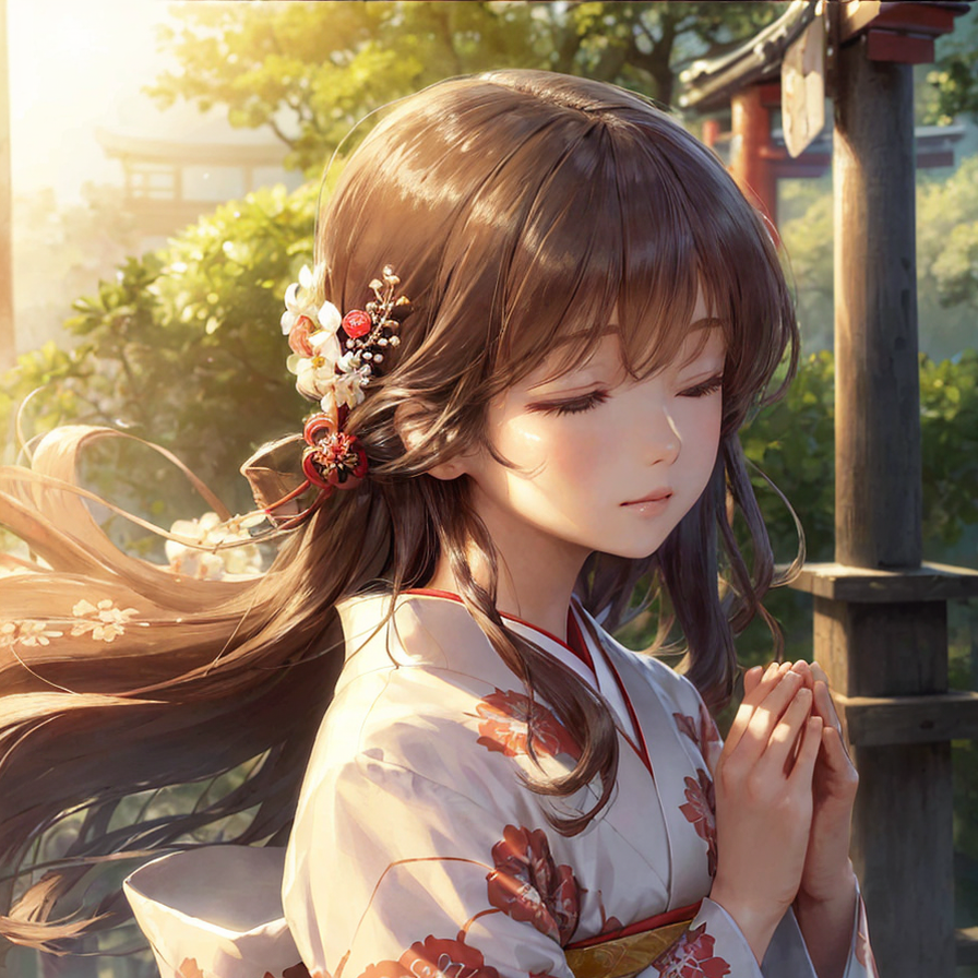 健やかな年が訪れますように・・・
#AIイラスト #AIart #美少女