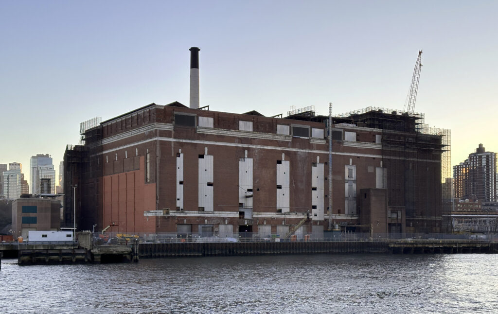 Anyone know who's designing 'The Hub'? Or why 'the largest electric generator in the world at the time of its completion' is being demolished, not reused? Latter would make sense with a clean-energy project.