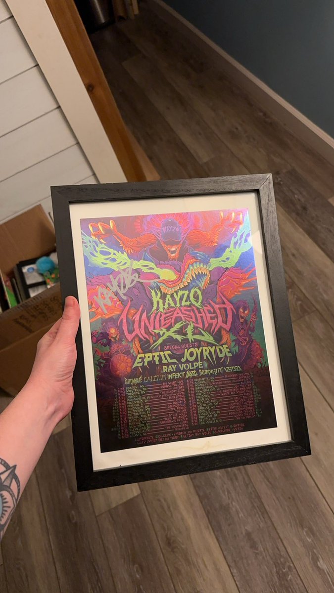 This is my formal request for <a href="/KayzoMusic/">Kayzo</a> to make more of these for the next tour or make posters please