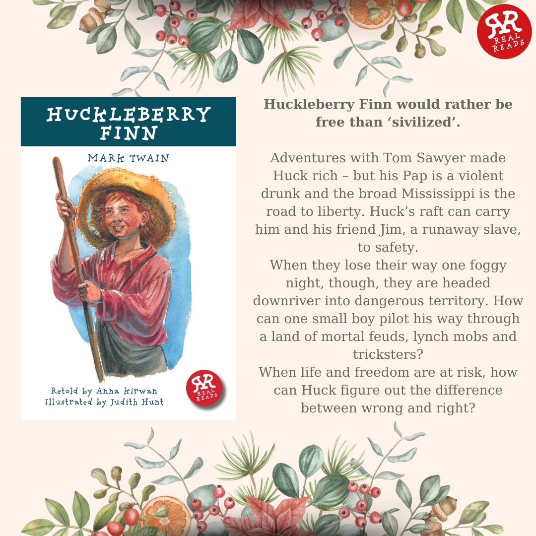 Start the new year with literary adventures! 📚✨
Explore the Russian aristocracy in 'Anna Karenina,' English countryside in 'Far From The Madding Crowd,' and the timeless Mississippi River journey in 'Huckleberry Finn.' Which classic will be your first read? #NewYearReads