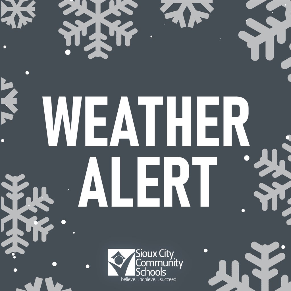 Due to the anticipated weather forecast, there will be a two-hour early out today - Thursday, January 11. Thank you.