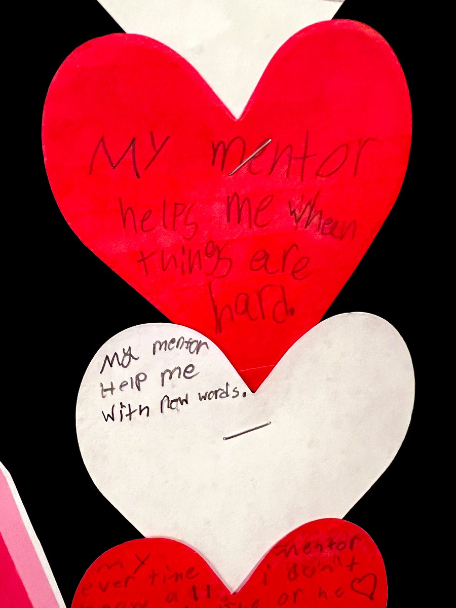 MsPackMCE's tweet photo. Might be a little early for ❤️s but our @McClelland_ES HOSTS students just can’t hide their love for our mentors! #WeAreWayne https://t.co/PCiXdihpGb