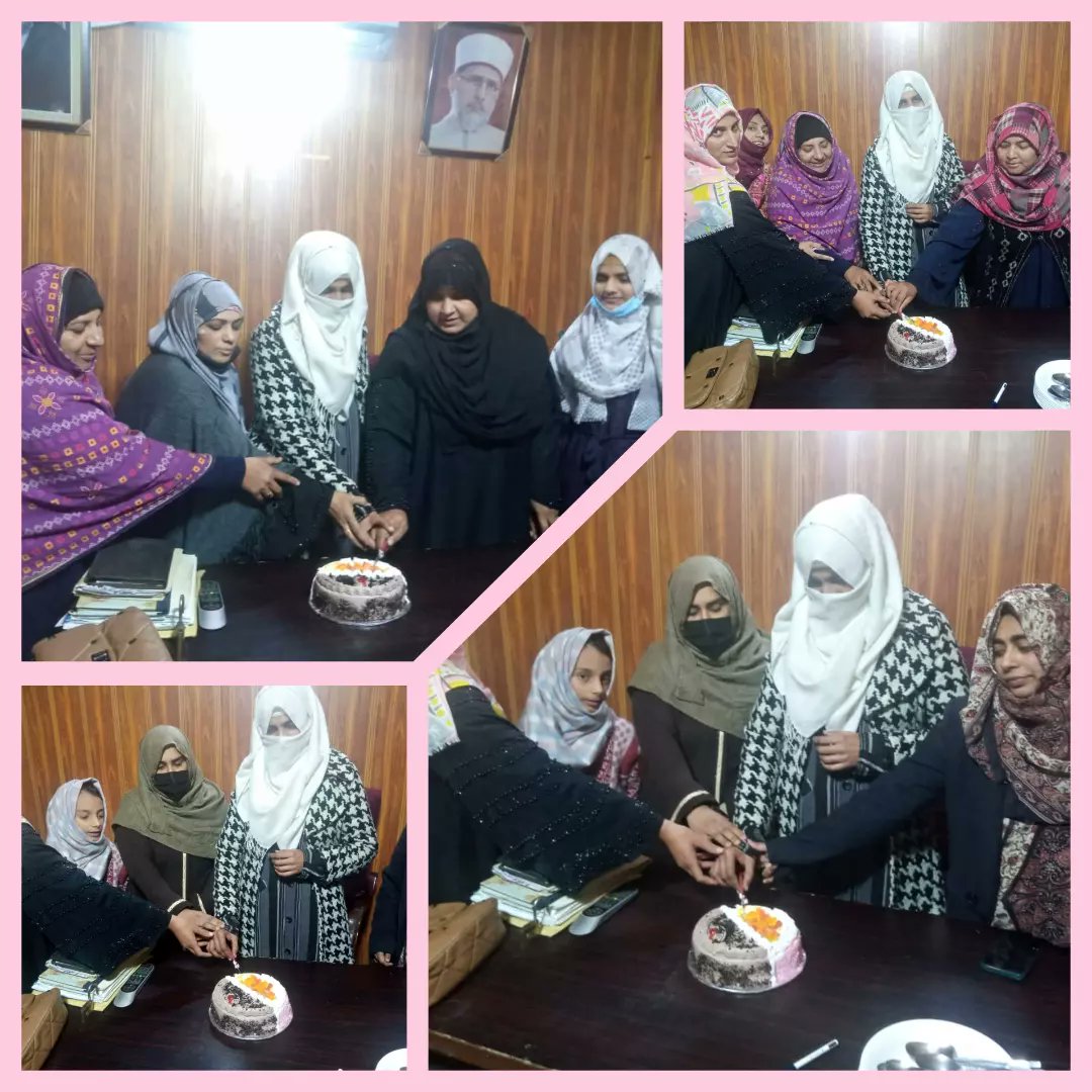 MWL_Lahore's tweet photo. #MWLFoundationDay : MWL Lahore Pp 168
Minhaj-ul-Quran Women League Lahore Pp 168 celebrated its 36th anniversary with a cake-cutting event led by Ms. Shafiqua Ashraf, (Nazima Tarbiyah MWL Lahore) she also briefed about MWL foundation day.
#36yearsofexistence #36yearsofMWL https://t.co/80fmaZi0ga