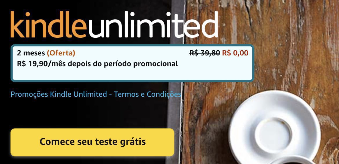 promodebooks's tweet photo. 🚨 2 MESES DE KINDLE UNLIMITED GRÁTIS!

💛 Aproveite em: https://t.co/QoYRhwBOXH

↪️ Milhares de livros disponíveis para ler no seu Kindle, app, tablet e computador. 
Cancele quando quiser!

↪️ Teste na sua conta! https://t.co/ugp5or8SUQ