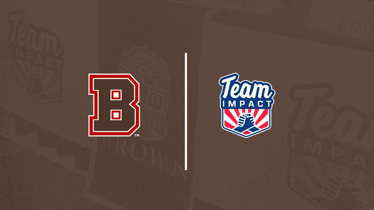 BrownU_Bears's tweet photo. Brown Athletics Announces Partnership with Team IMPACT

📰- https://t.co/A3i3we4n8w

#EverTrue https://t.co/YDiQ3thiqE