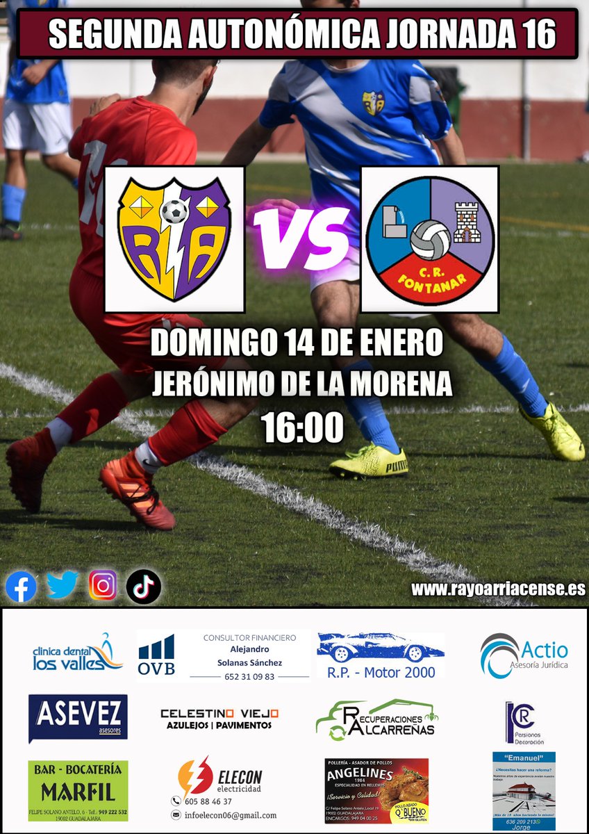 Después del parón navideño vuelve el fútbol ⚽️.