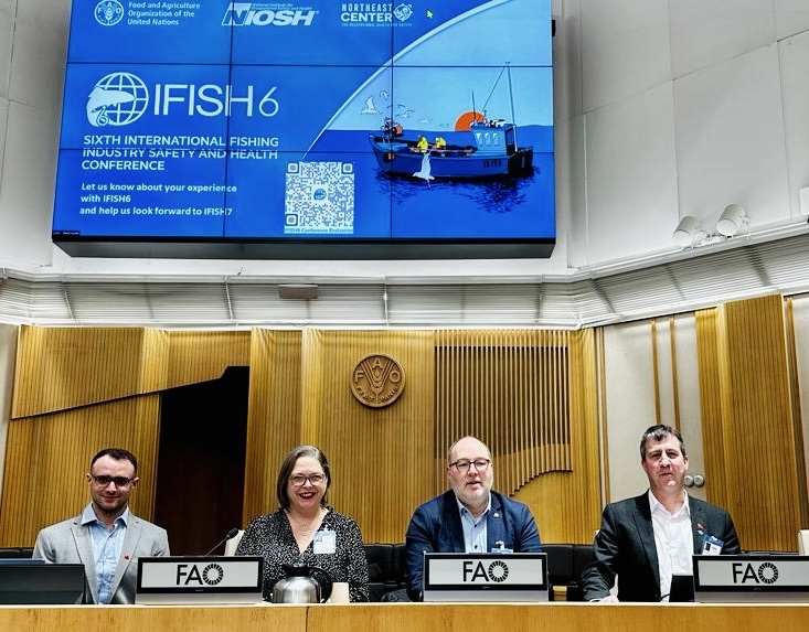 Today #IFISH6 delegates heard from <a href="/FISHplatform/">FISH Platform</a> &amp; <a href="/Seafarers_KGFS/">The Seafarers' Charity</a> who joined forces to present our partnership to improve global #FishingSafety. We are enthusiastic about the International Fund for Fishing Safety to bring about a safety culture in fishing
theseafarerscharity.org/international-…