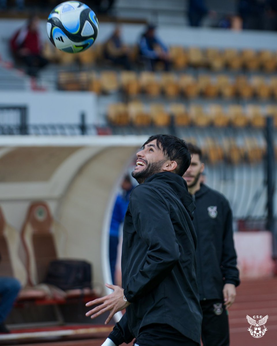 CSCClub1898's tweet photo. ⚫️🟢 𝐖𝐚𝐫𝐦-𝐔𝐩𝐬
إحماءات اللاعبين ✅️

#teamcsc #TheDean1898 #CSConstantine #MCOCSC #ligue1mobilis https://t.co/mgdXEQbAY3