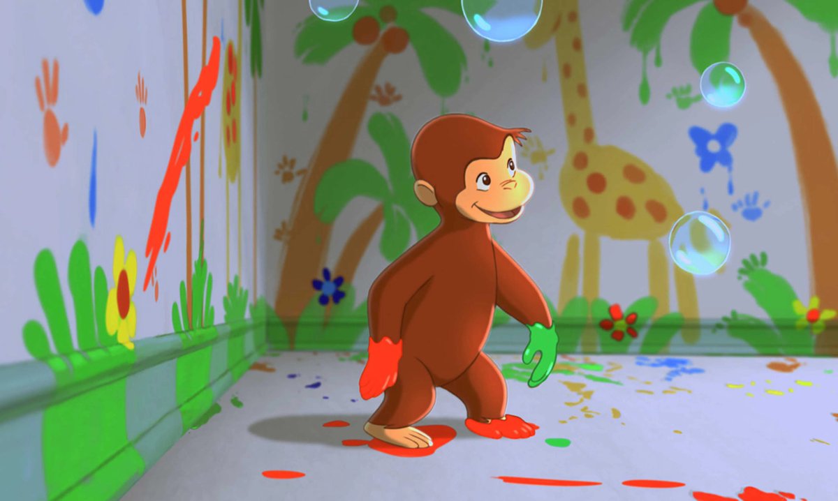 George Makes A Big Mess! #CuriousGeorge #cartoon #cartoons