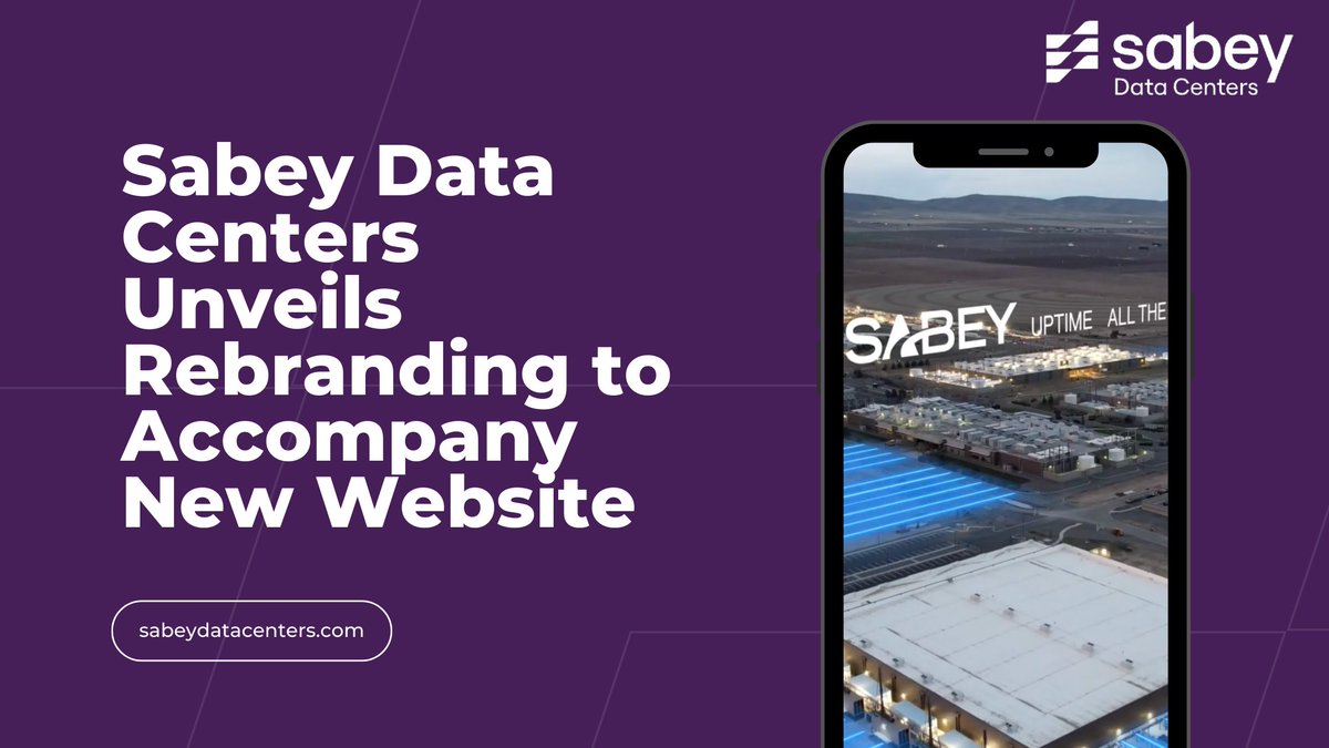 iMillerPR's tweet photo. Sabey Data Centers is excited to share their comprehensive rebranding that mirrors their commitment to consistency and engagement. Discover the essence of Sabey's values and explore the revamped site. #RebrandLaunch #Innovation #NewWebsite
Discover more: https://t.co/OeXGteVPXB https://t.co/xVf7dOMTqQ