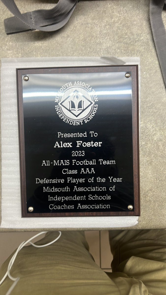💫Alex“AP” Foster💫 (@alex_foster2) on Twitter photo Blessed to be named All MAIS 3A Defensive player of the year!
<a href="/MacCorleone74/">Rion (Ree-un) Young</a> <a href="/LawrencHopkins/">Lawrence Hopkins</a> <a href="/Dar52Irish/">Darquavion Davis</a> <a href="/IrishFootball13/">John Baker</a> <a href="/On3sports/">On3</a> <a href="/Rivals/">Rivals</a> <a href="/CoachDJ_/">Dennis Johnson</a> Blessed to be named All MAIS 3A Defensive player of the year!
<a href="/MacCorleone74/">Rion (Ree-un) Young</a> <a href="/LawrencHopkins/">Lawrence Hopkins</a> <a href="/Dar52Irish/">Darquavion Davis</a> <a href="/IrishFootball13/">John Baker</a> <a href="/On3sports/">On3</a> <a href="/Rivals/">Rivals</a> <a href="/CoachDJ_/">Dennis Johnson</a>