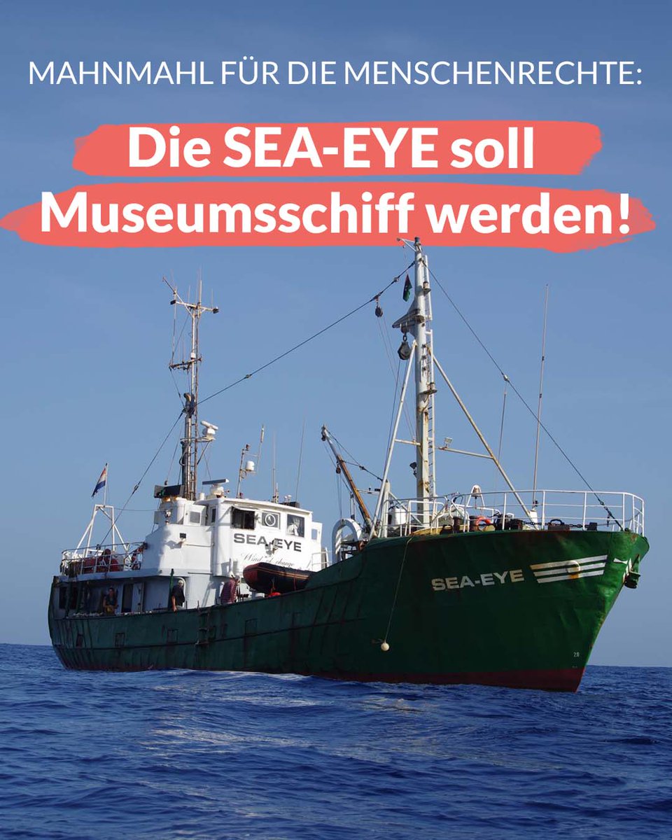 seaeyeorg's tweet photo. 🚢ℹ️ Unser erstes Rettungsschiff SEA-EYE soll dank der Initiative 'Ein Schiff für Nürnberg' zum Denk- und Lernort werden! Statt  zu verdrängen, wollen sie das Thema Flucht über das Mittelmeer in den städtischen Alltag holen. 👉 Mehr Infos hier: https://t.co/gWy6QBHxLQ https://t.co/UcTPlsbllp