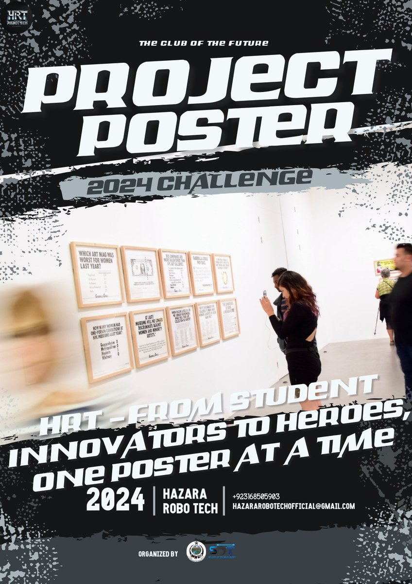 HazaraRobo's tweet photo. 🏁HRT (Where student innovators to hereos)🏁

🩵At the intersection of creativity and heroism, our project posters illuminate the path from student innovators to tomorrow's leaders.
💠Each creation tells a story of brilliance and potential.

#HRT #Project_Poster #HazaraUniversity https://t.co/B28yPzy4Fw