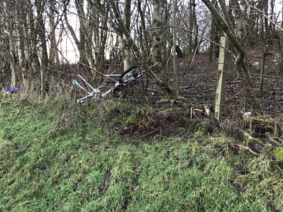 camstraddenps's tweet photo. As part of their John Muir Award, P6/5 have been exploring our local area.  We were so angry to see all the fly-tipping  in our green areas and right next to our amazing school…  #JohnMuirAward #CleanUpScotland @CMonaghanSNP @PJFerguson18 @BillKiddSNP https://t.co/pd0BU8YUrW