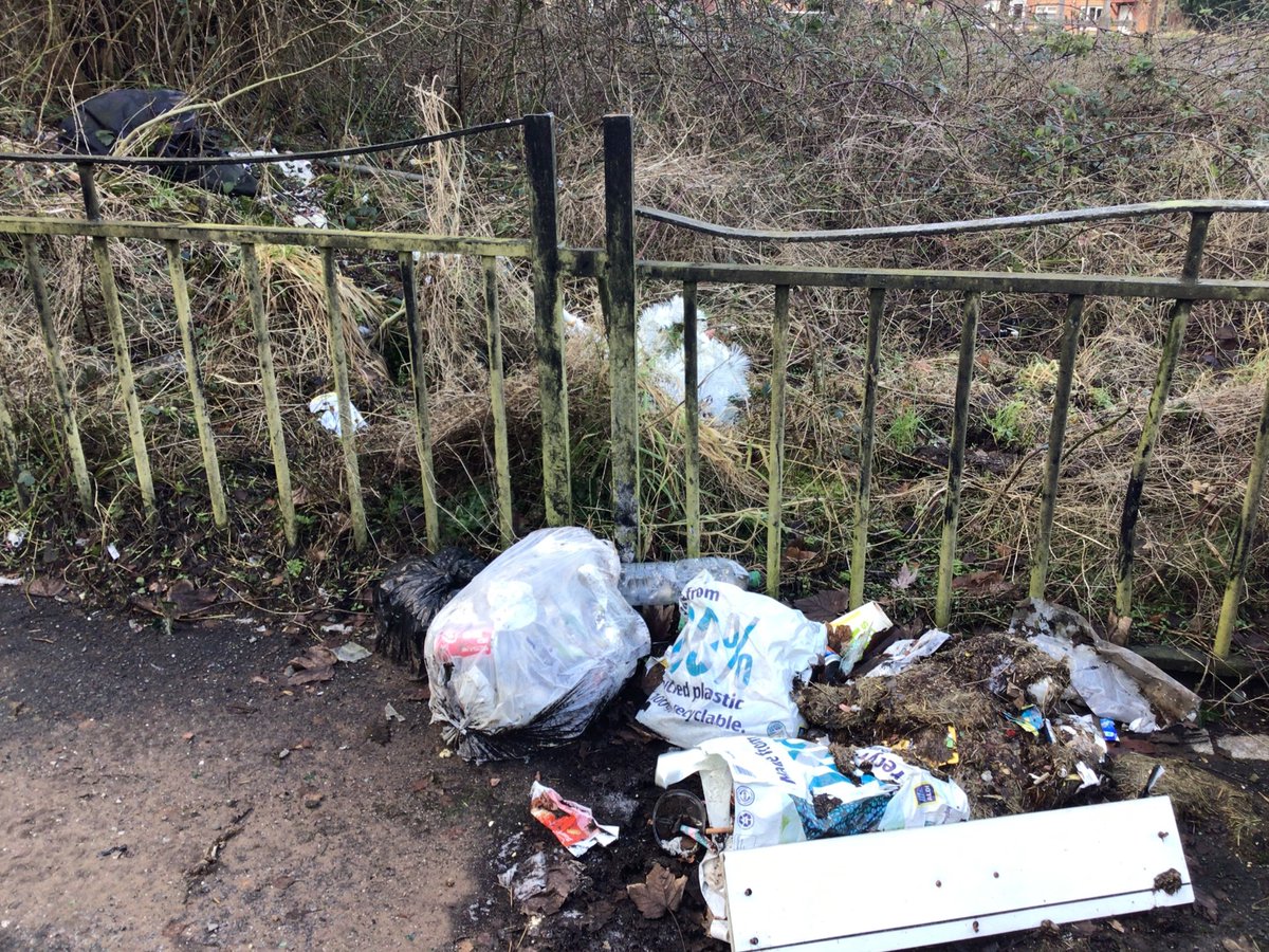 camstraddenps's tweet photo. As part of their John Muir Award, P6/5 have been exploring our local area.  We were so angry to see all the fly-tipping  in our green areas and right next to our amazing school…  #JohnMuirAward #CleanUpScotland @CMonaghanSNP @PJFerguson18 @BillKiddSNP https://t.co/pd0BU8YUrW