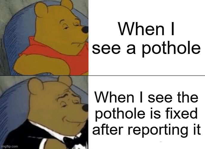 City of OKC (@cityofokc) on Twitter photo Got potholes? Tell us. #NationalPotholeDay is next week, and we want to remind residents to report potholes to <a href="/OKCAction/">OKC Action Center</a>.
- Email action.center@okc.gov
- Text (405) 252-1053
- Call (405) 297-2535
- Visit okc.gov/action
Learn more: okc.gov/Home/Component… Got potholes? Tell us. #NationalPotholeDay is next week, and we want to remind residents to report potholes to <a href="/OKCAction/">OKC Action Center</a>.
- Email action.center@okc.gov
- Text (405) 252-1053
- Call (405) 297-2535
- Visit okc.gov/action
Learn more: okc.gov/Home/Component…