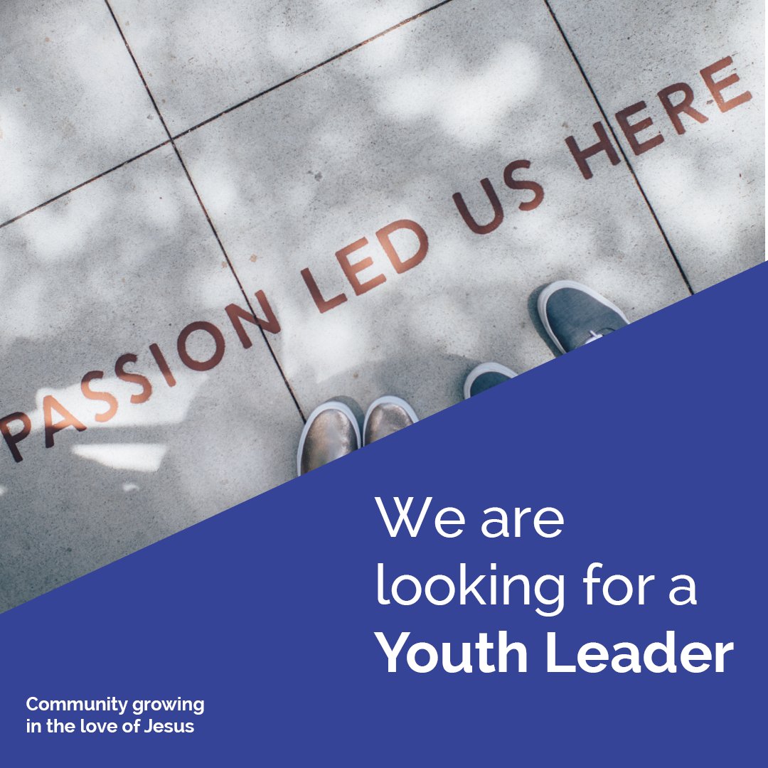 Fantastic opportunity for a Youth Leader
Hours: 12-20 hours work pw incl Sundays and some evenings.
£30,000 Pro Rata (£17,142 for 20 hours per week)
Additional Benefits: Generous pension, 25 days annual leave (Pro Rata) and relevant training.
 ststephens-ealing.org/.../Job_Opport…