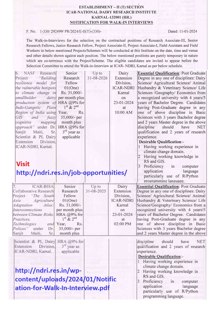 sanjitndri's tweet photo. We are hiring two SRF...please visit https://t.co/L5gRv4oWfn https://t.co/6GKBAQnsvL