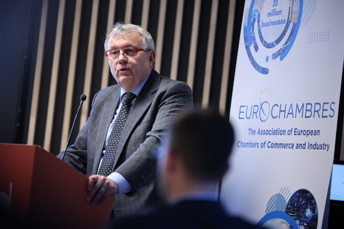 Eurochambres (@eurochambres) on Twitter photo President <a href="/VladimirDlouhy/">Vladimír Dlouhý</a>'s vision revolves around positioning the #SingleMarket as a top priority for the EU and member states: “With the commitment of the Commission, co-legislators and national governments, we can tackle obstacles to free movement and pave the way to growth.” President <a href="/VladimirDlouhy/">Vladimír Dlouhý</a>'s vision revolves around positioning the #SingleMarket as a top priority for the EU and member states: “With the commitment of the Commission, co-legislators and national governments, we can tackle obstacles to free movement and pave the way to growth.”