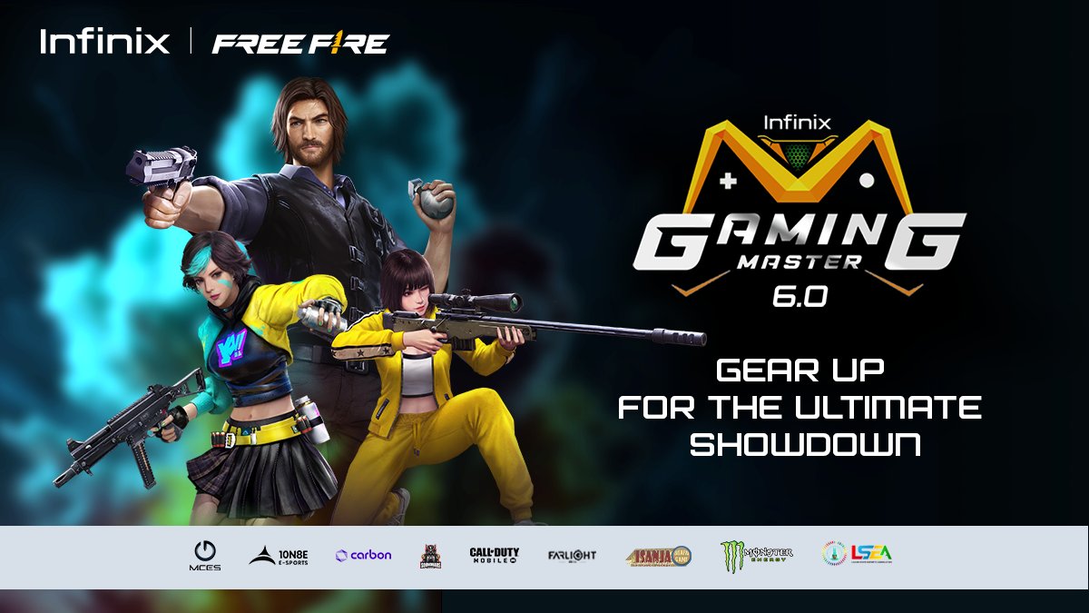 InfinixNigeria's tweet photo. The Infinix Gaming Master Tournament 6.0 is incoming!

Prepare for a gaming extravaganza like never before! 🔥 #InfinixHot40Series9ja #InfinixGamingmasterNG
#InfinixX10NE8 #freefiressa https://t.co/PoJ6d7Rg7x