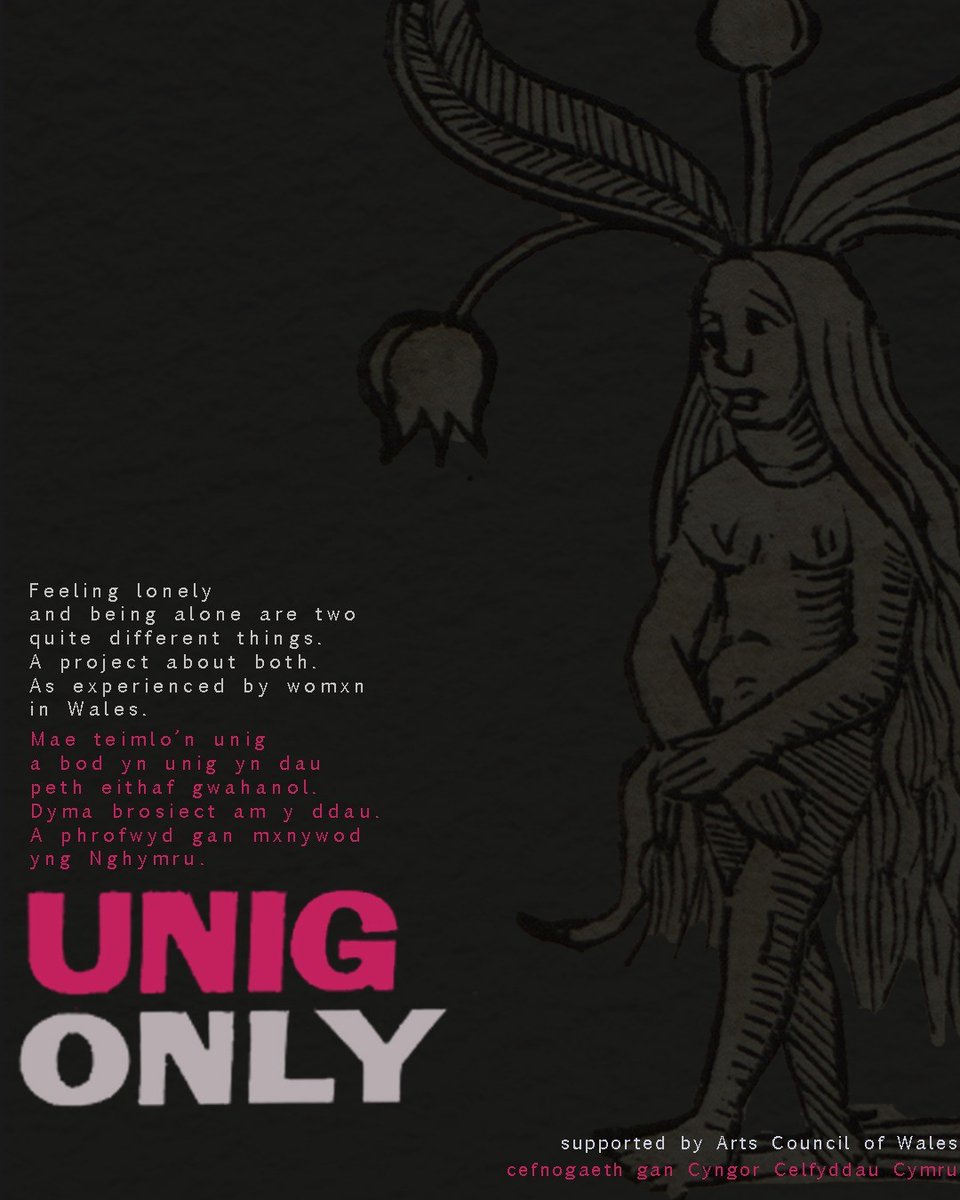 Women's Group Event! Meg, Marianne and Lily will be leading our session tomorrow, introducing their new project UNIG / ONLY, and inviting women to share their ideas, thoughts and stories. Drop in 1 - 2:30pm for a cuppa, a biscuit and a chat! #sgwrs #clecs #swansea #newproject