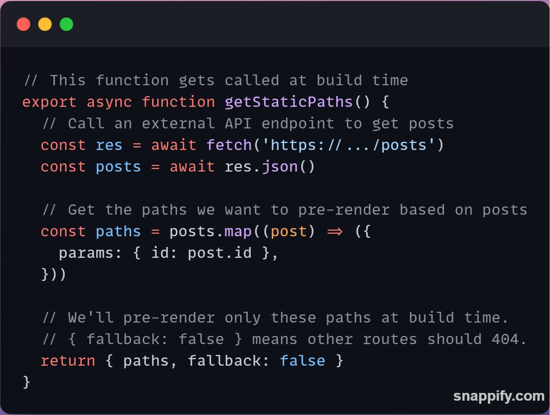 Mithunsen06's tweet photo. #Nextjs #SSG: Unlocking the Power of #Pre_rendered Content for #React #Developers

Link: https://t.co/qH6M7NMRNo

#100DaysOfCode #100daysofcoding #reactjs #frontendDevelopment #frontend #coder #coding #CodingJourney #nextjs #backend #opentowork https://t.co/NWAnn47CJN