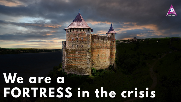 We are a FORTRESS in the crisis.