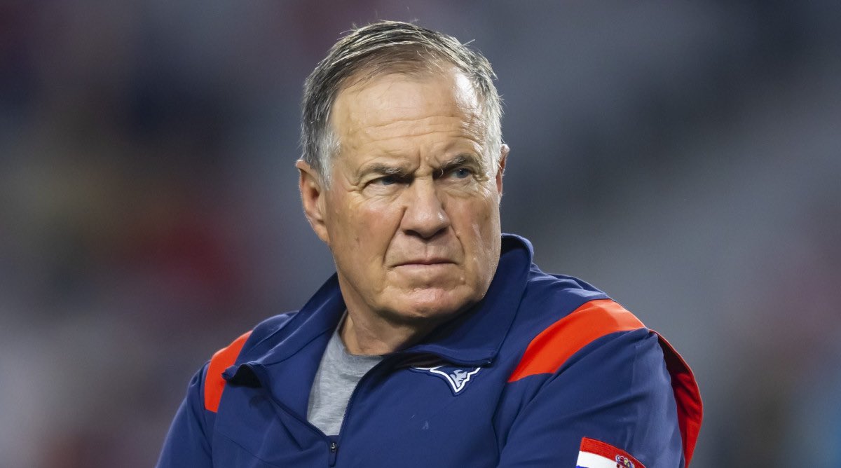 Unisymas's tweet photo. #Deportes🏈 | Medios reportan que #BillBelichick dejaría de ser el head coach de los New England #Patriots tras 24 temporadas en la #NFL 😱💥
https://t.co/B0e4yjGmmG https://t.co/sUBMTZtw4D