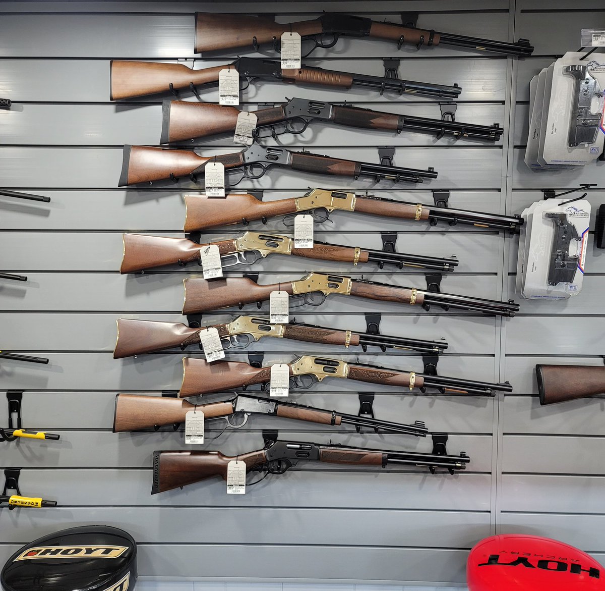 2AArmsLLC's tweet photo. Henry's available. Several used items as well. Will post on X more since we can not post on Facebook! #facebookiscommunist https://t.co/C5ZTzoMZ3v